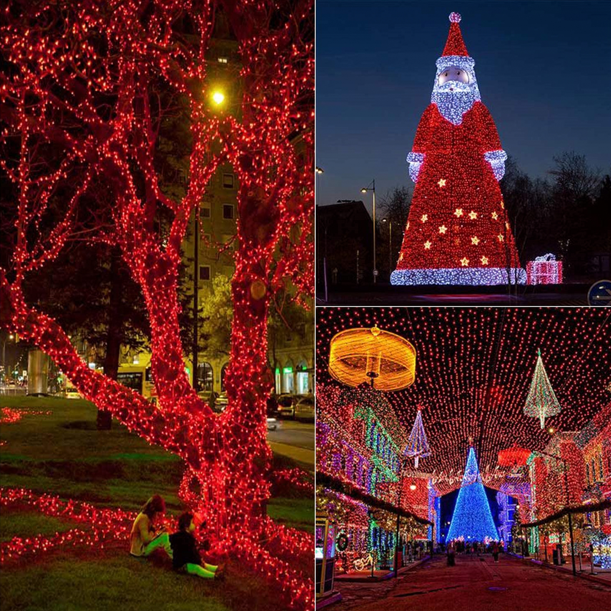 Guirlandes lumineuses solaires d’Halloween