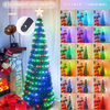 Arbre de Noël pliable bricolage 6 pieds 314LED 