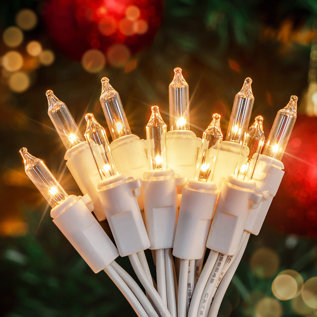 Mini lumières de Noël à DEL de 50 unités