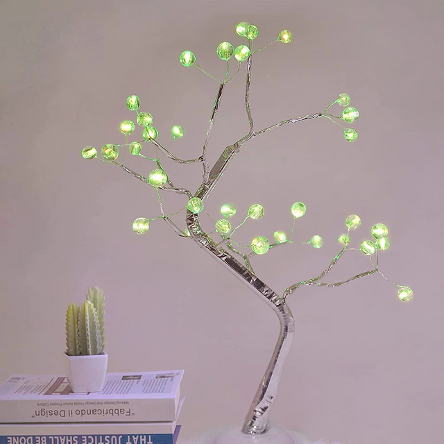Lumière d'arbre artificielle de table 16 couleurs