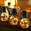 Ampoules en fil de cuivre, 30 lumières de patio à LED