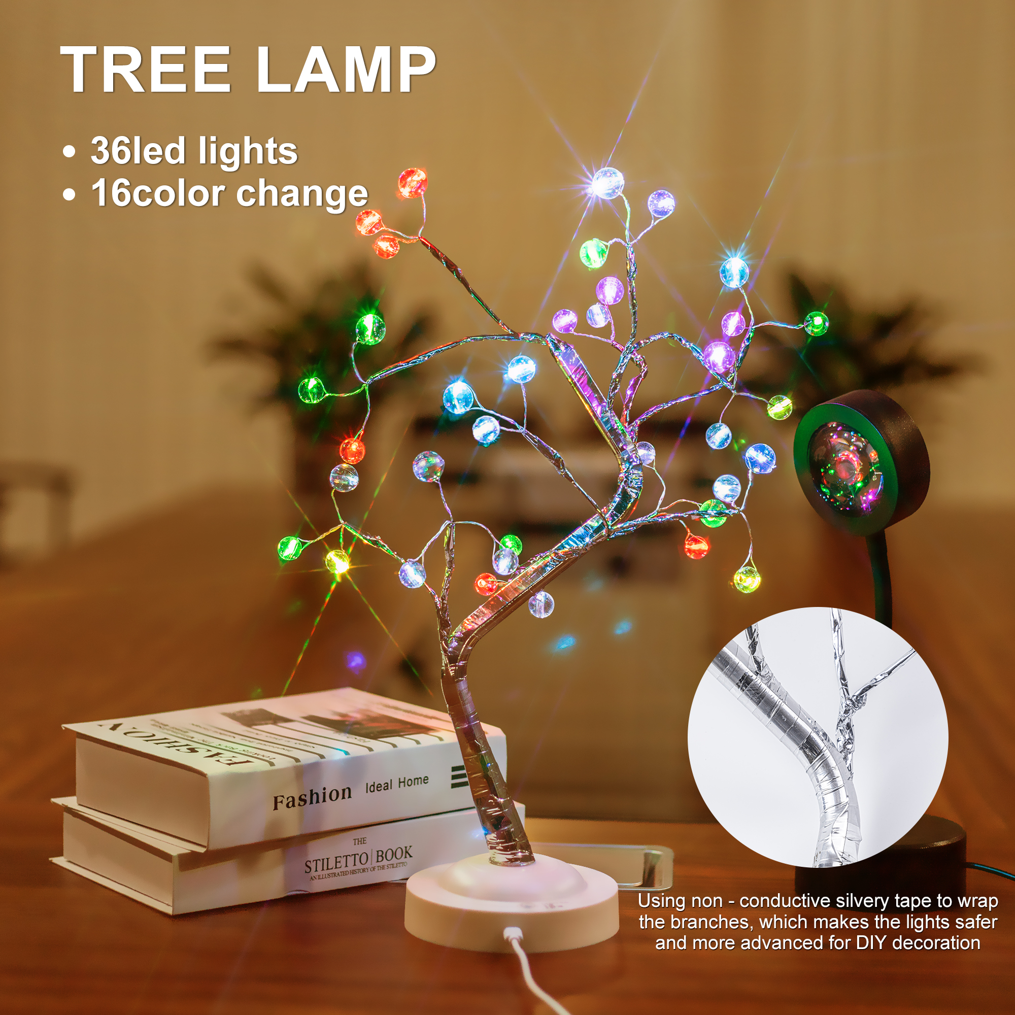 Lampe d'arbre artificiel