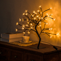 Arbre lumineux artificiel Sakura en fleurs de cerisier