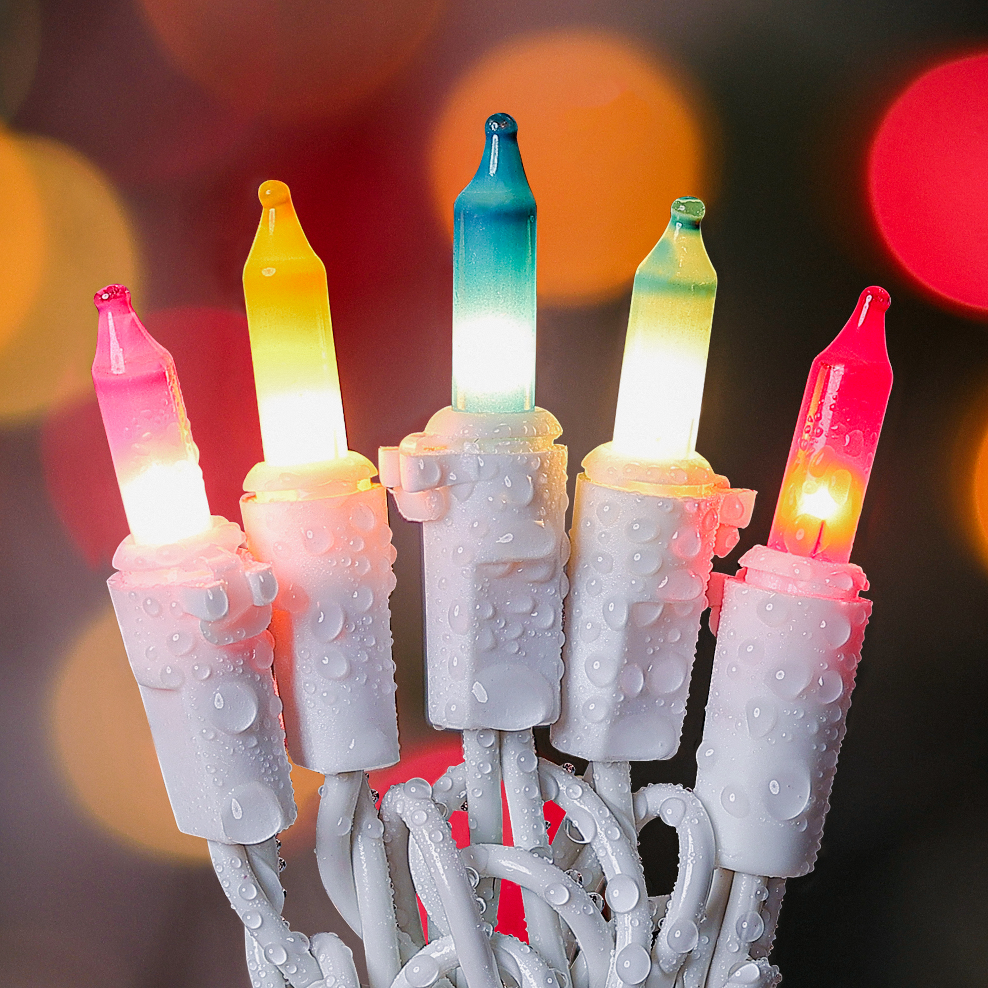 Mini lumières de Noël à DEL de 50 unités