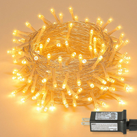 Lumière de Noël colorée de 33 pieds à 100 LED