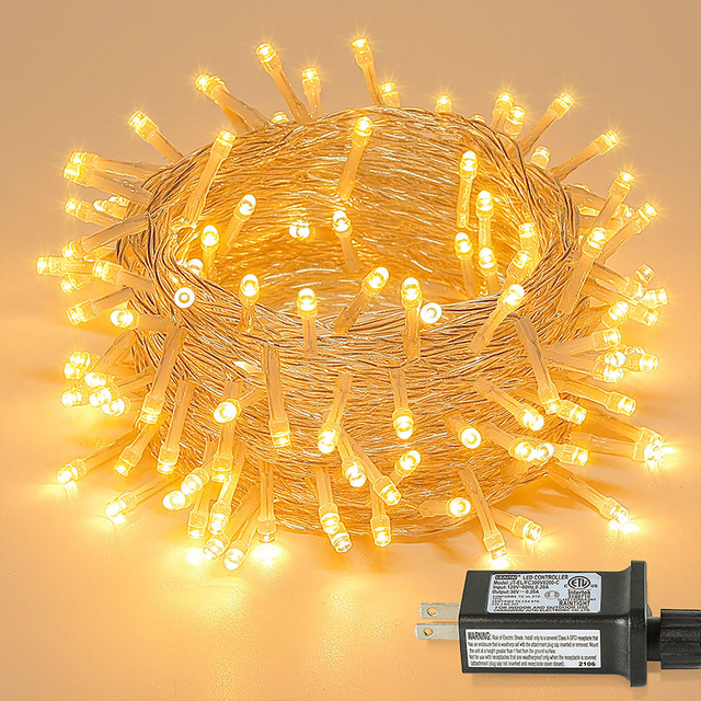 Lumière de Noël colorée de 33 pieds à 100 LED