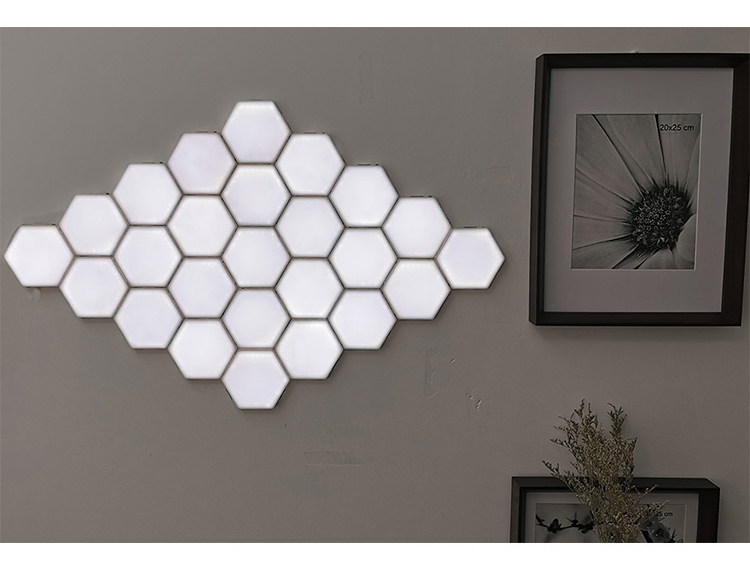 Appliques murales Touch Hexagon Illumination