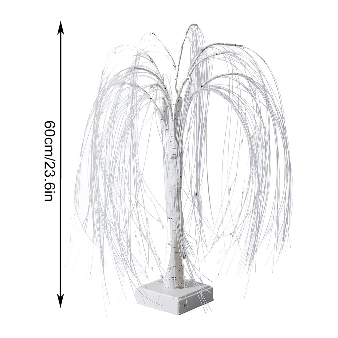 Lampe de nuit féerique LED arbre scintillant