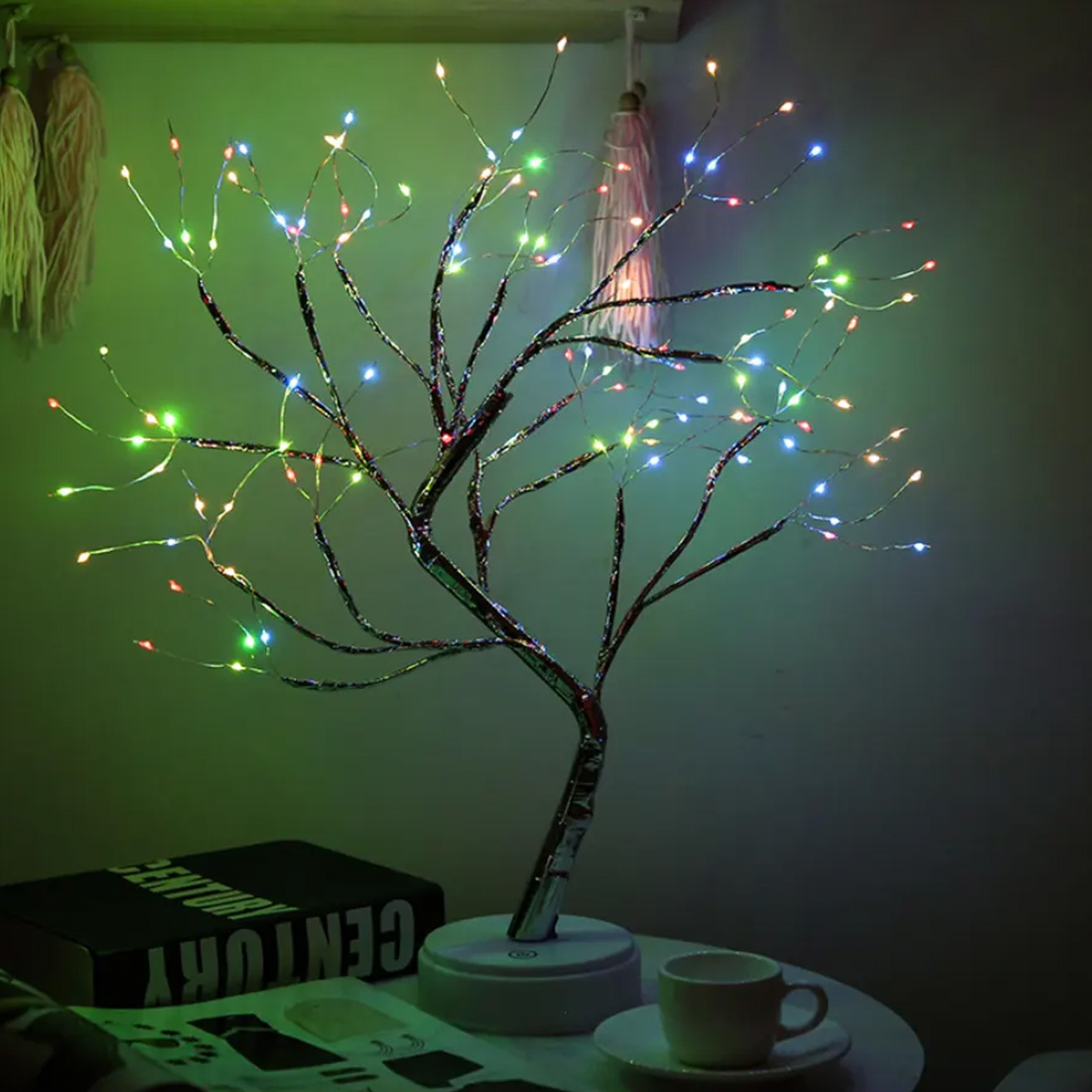 Veilleuse à modélisation d'arbre 108LED 