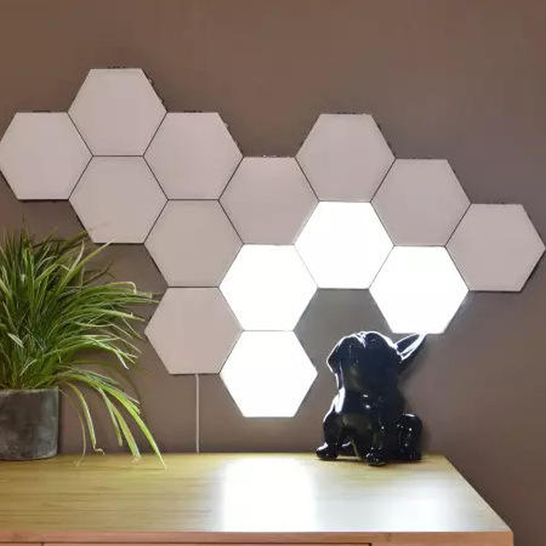 Appliques murales Touch Hexagon Illumination