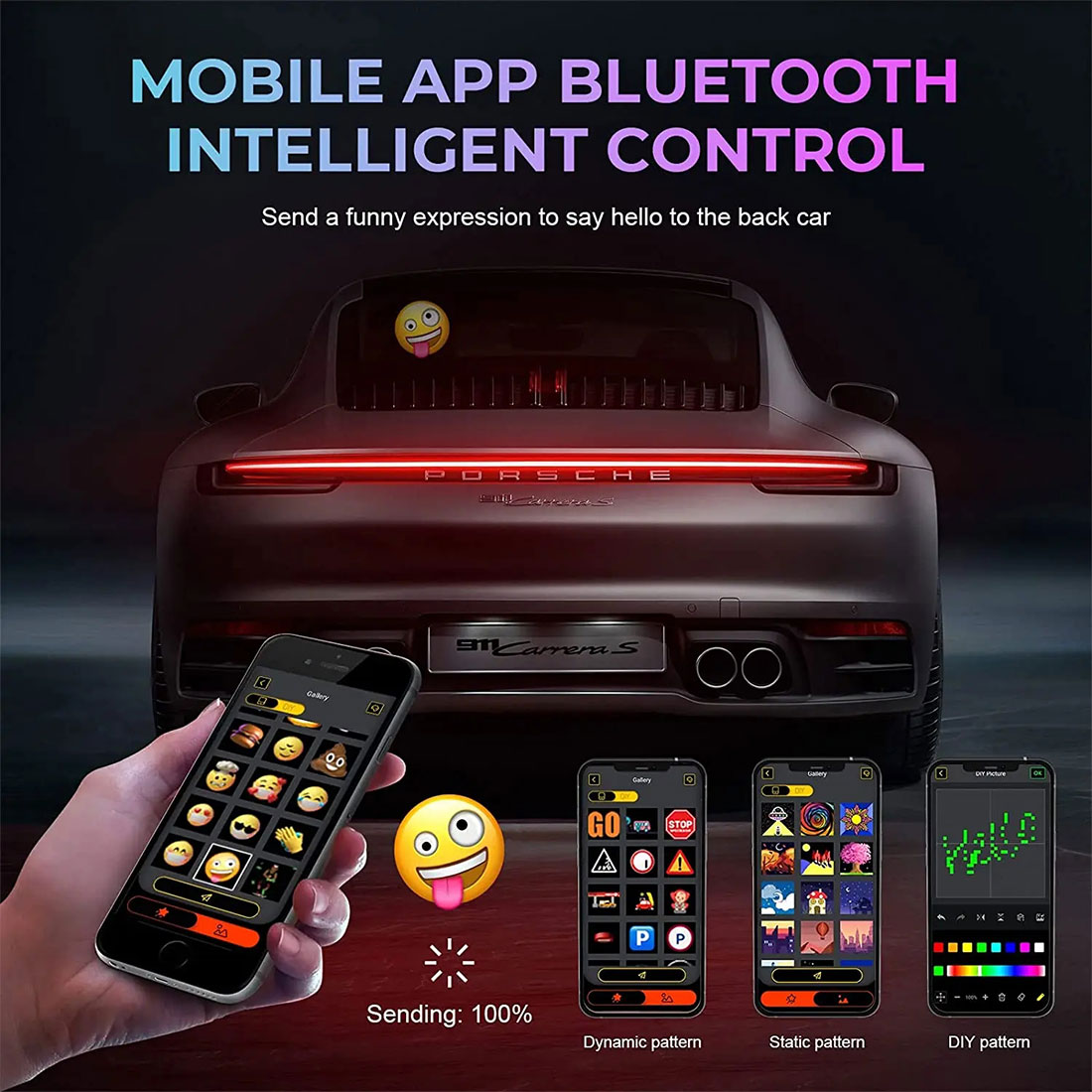 Écran d'affichage LED Bluetooth bricolage