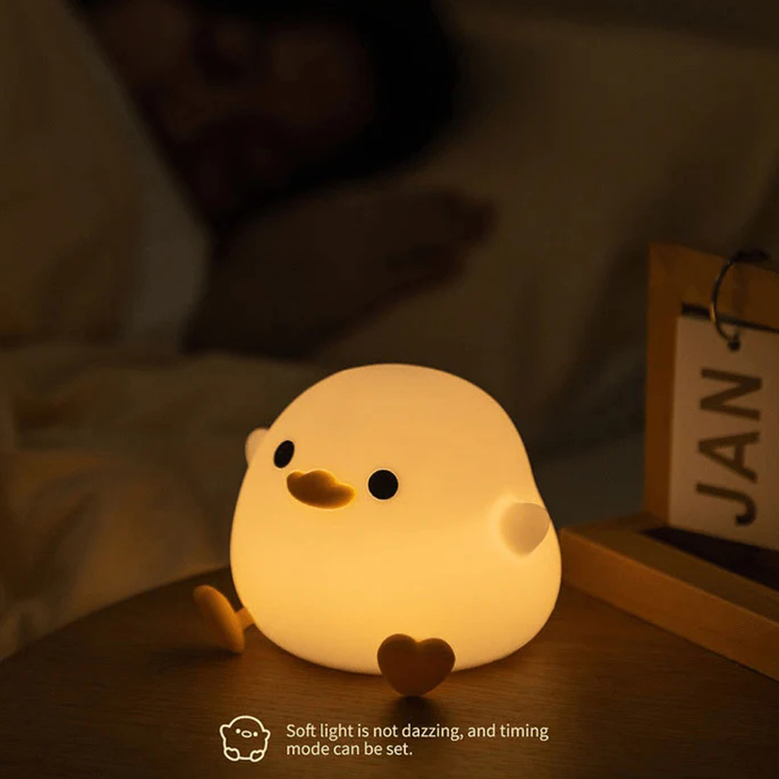 Photo de veilleuse LED Mini Bean Duck