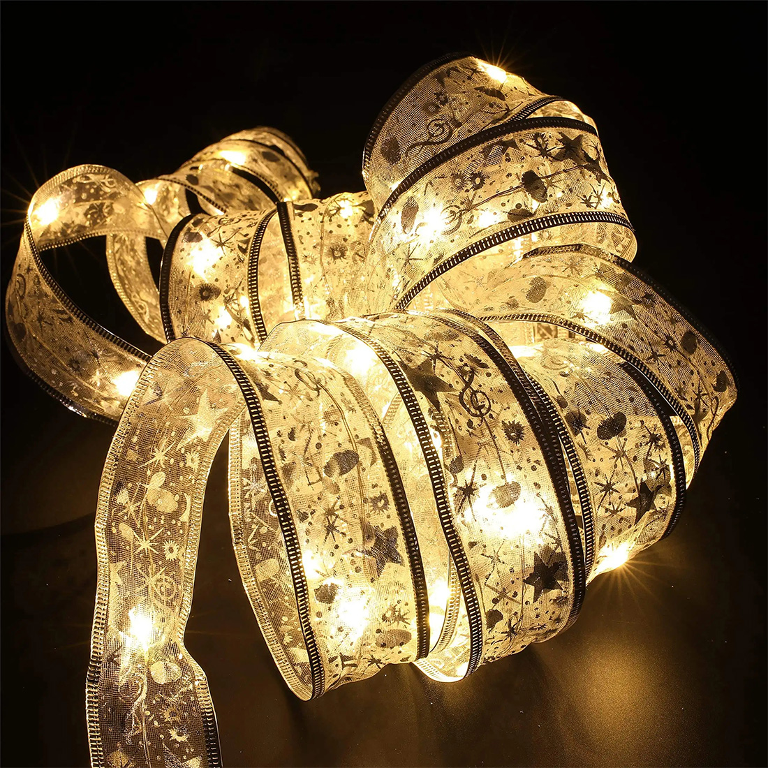 Lumière LED de ruban de décoration de Noël