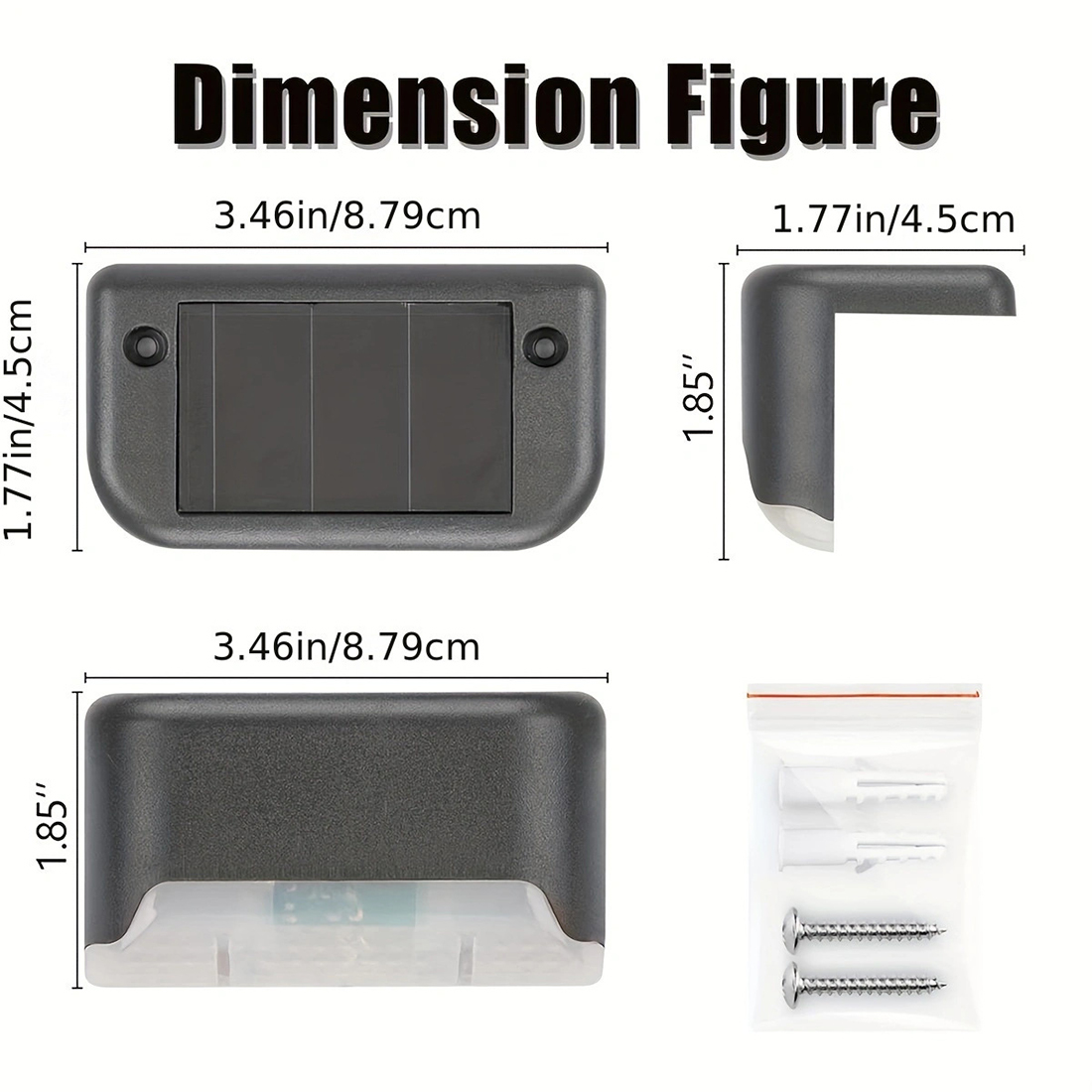 La plate-forme solaire extérieure de LED allume l'image d'affichage de Dimenslon