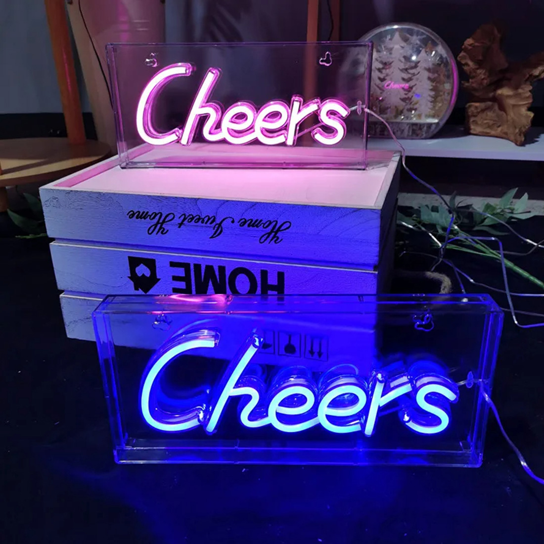 Lampe de bar Cheers Neon Sign Light